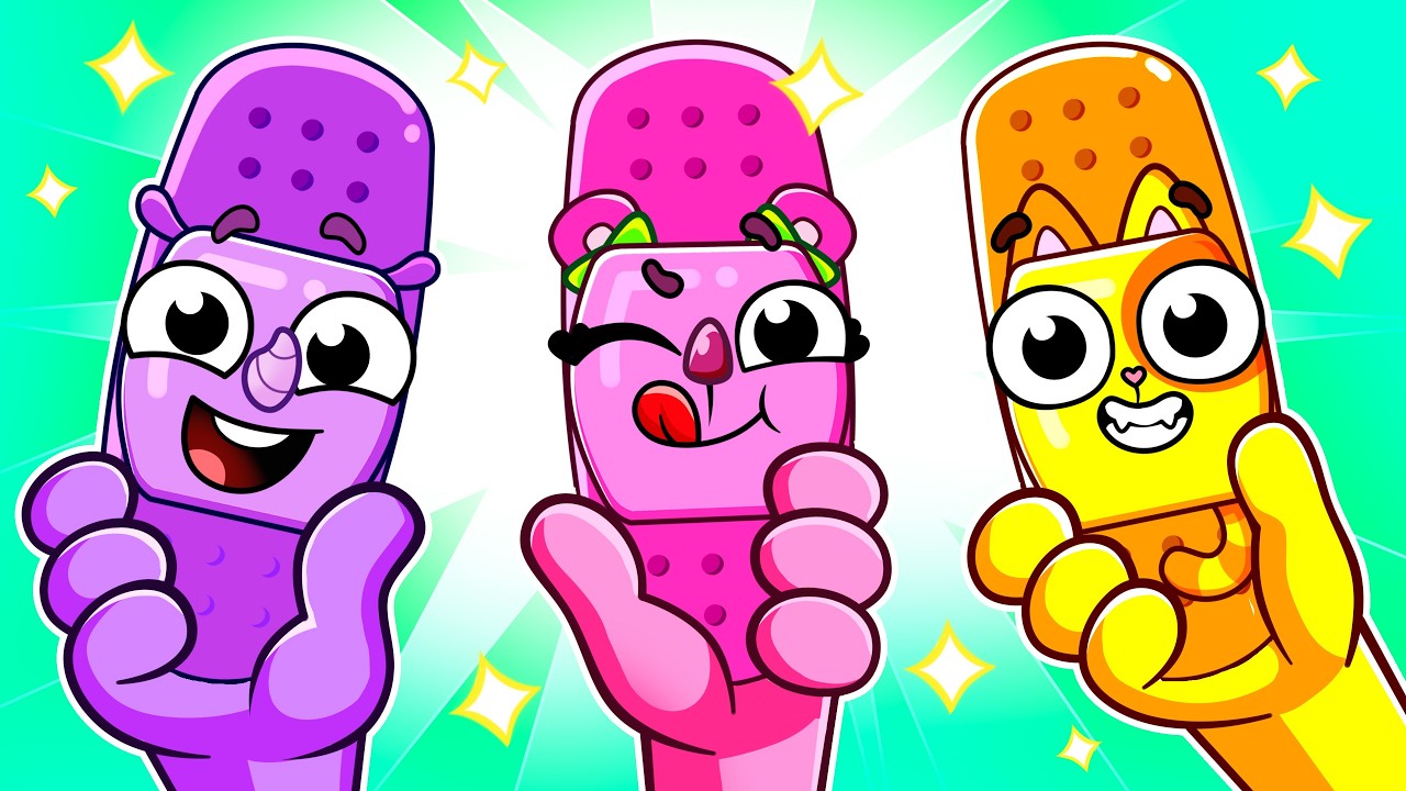 Give Me a Bandage 🤗 | Boo Boo Song for Kids | Nursery Rhymes by Baby Zoo