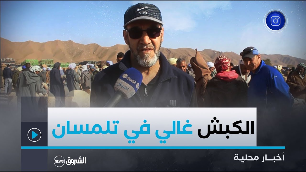زائر من ولاية تلمسان لسوق المشرية..