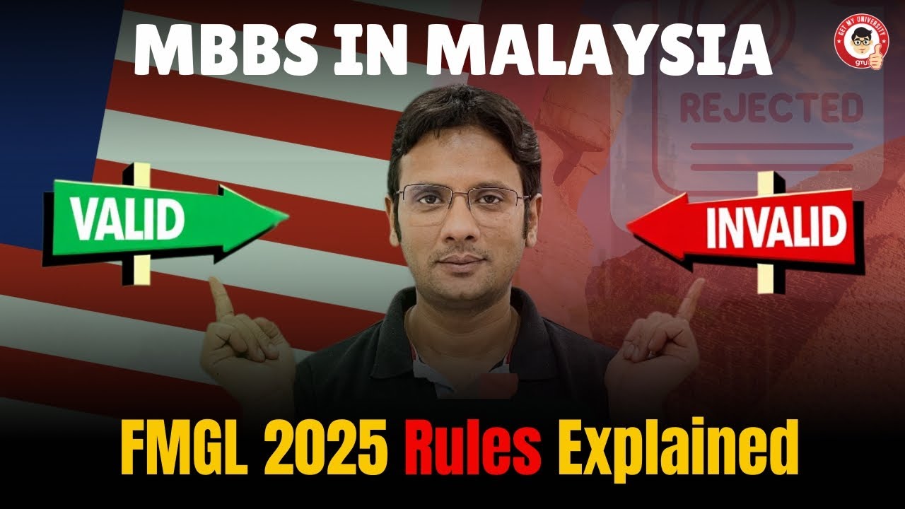 MBBS in Malaysia for Indian Students Valid or Not as per FMGL Regulations 2025 #mbbsinmalaysia