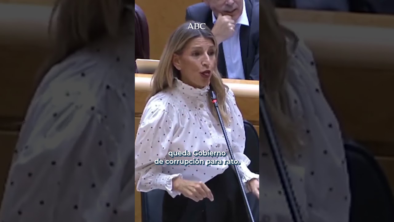 LAPSUS de YOLANDA D&Iacute;AZ en el Senado: &laquo;Queda GOBIERNO DE CORRUPCI&Oacute;N para rato&raquo;