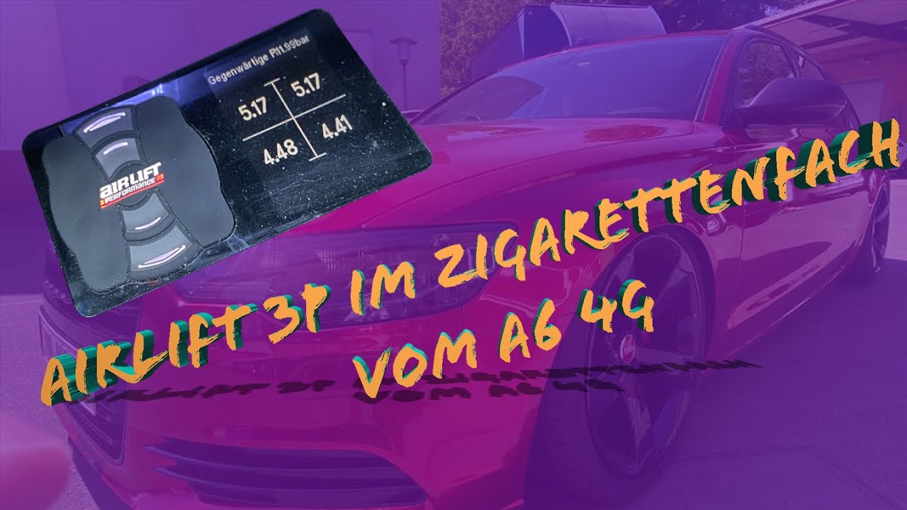Audi A6 4G Airlift 3P Zigarettenfach