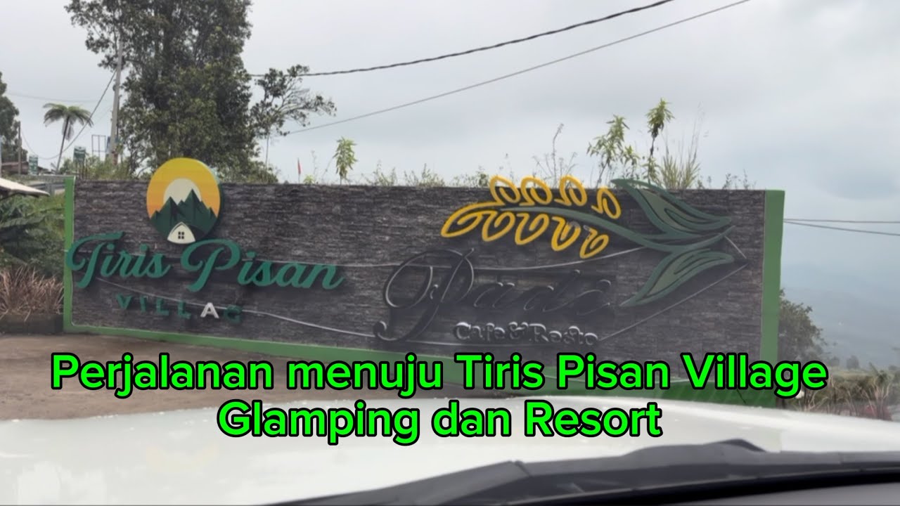 Perjalanan menuju Tiris Pisan Village Puncak 2 Bogor