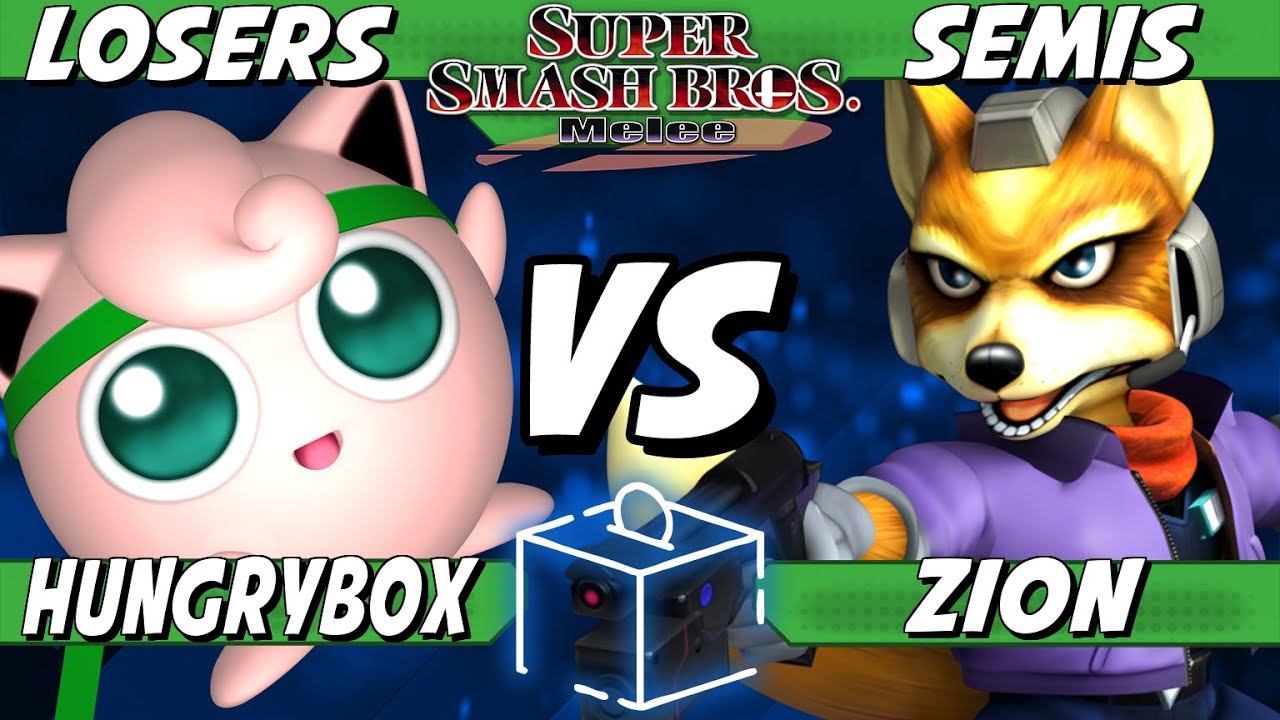 Coinbox 58 - Hungrybox (Jigglypuff) vs Zion (Fox) Losers Semis - Smash Melee