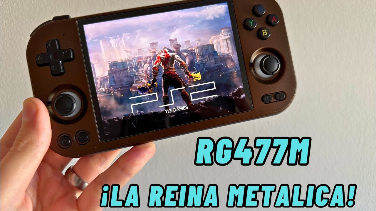 Anbernic RG477M: metal, buena pantalla y potencia real