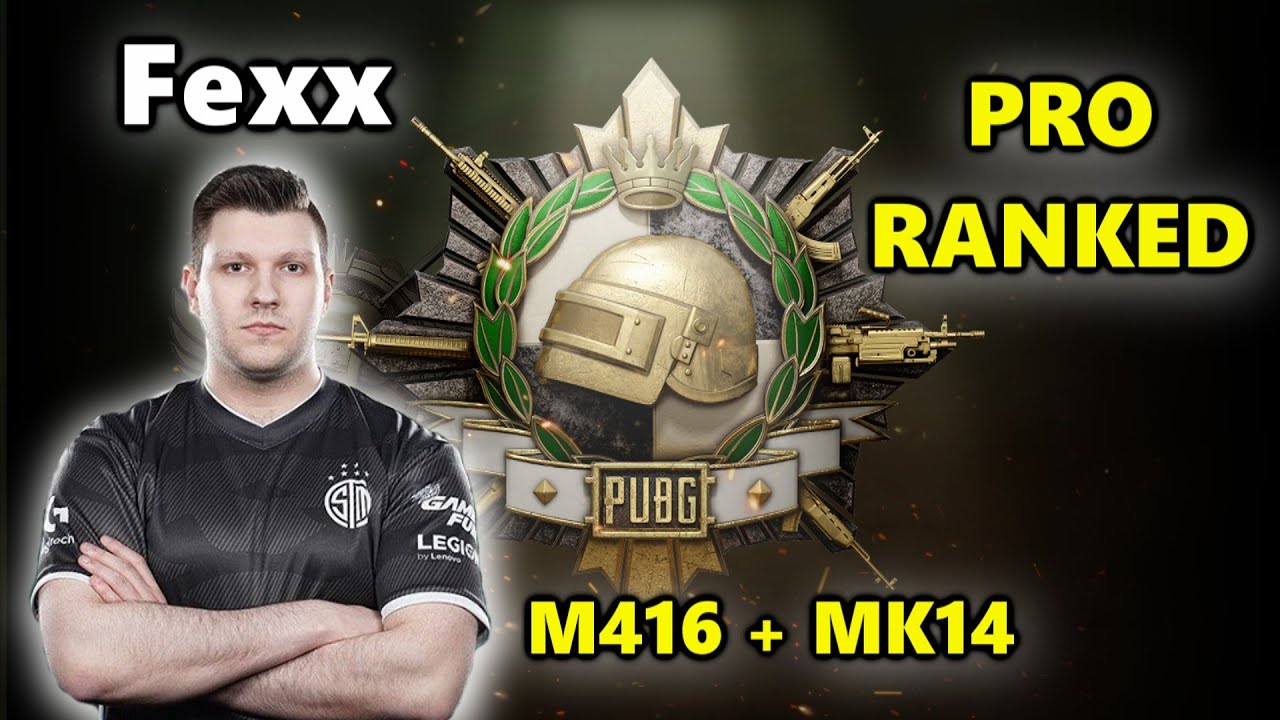 PUBG RANKED - TSM Fexx - M416 + MK14 - PRO SQUAD