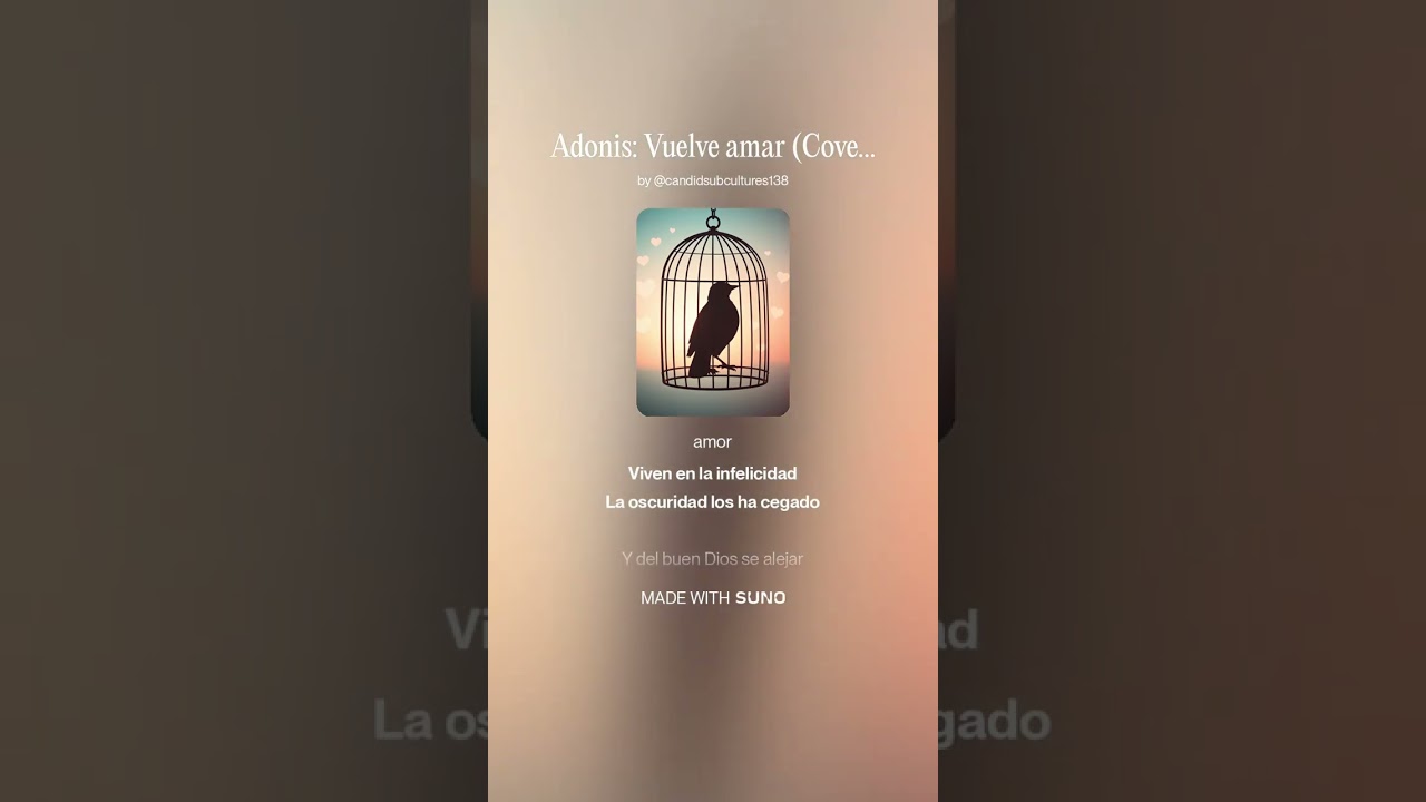 Adonis: Vuelve amar