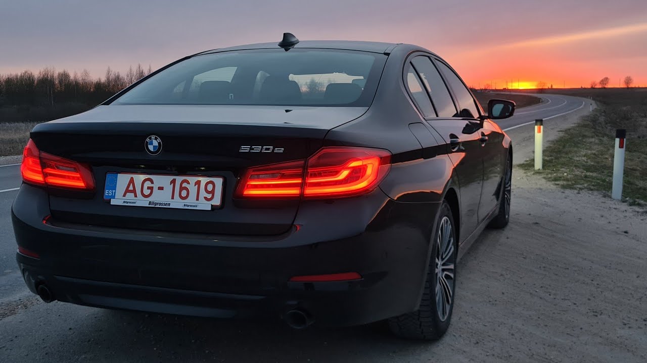 Запас хода на электротяге!!! BMW 530e iPerformance G30 2020! Sport line! Plug-in hybrid!