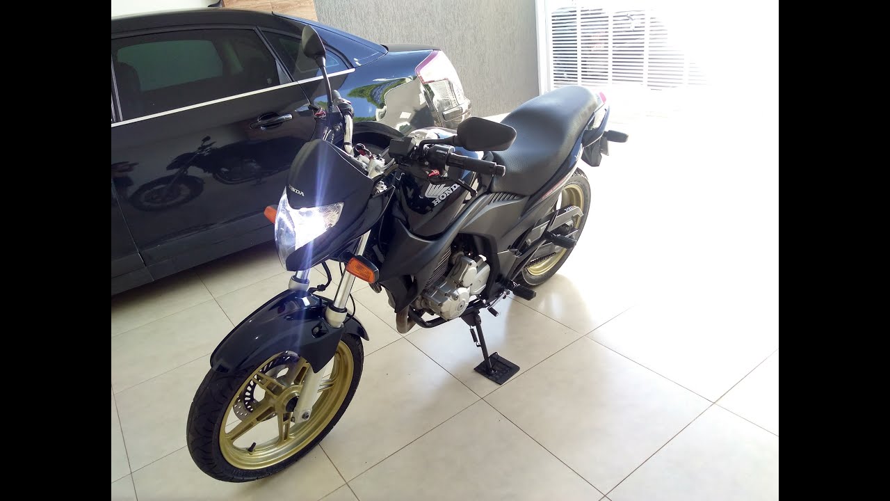 Farol CB 300 não liga - Resolvido!