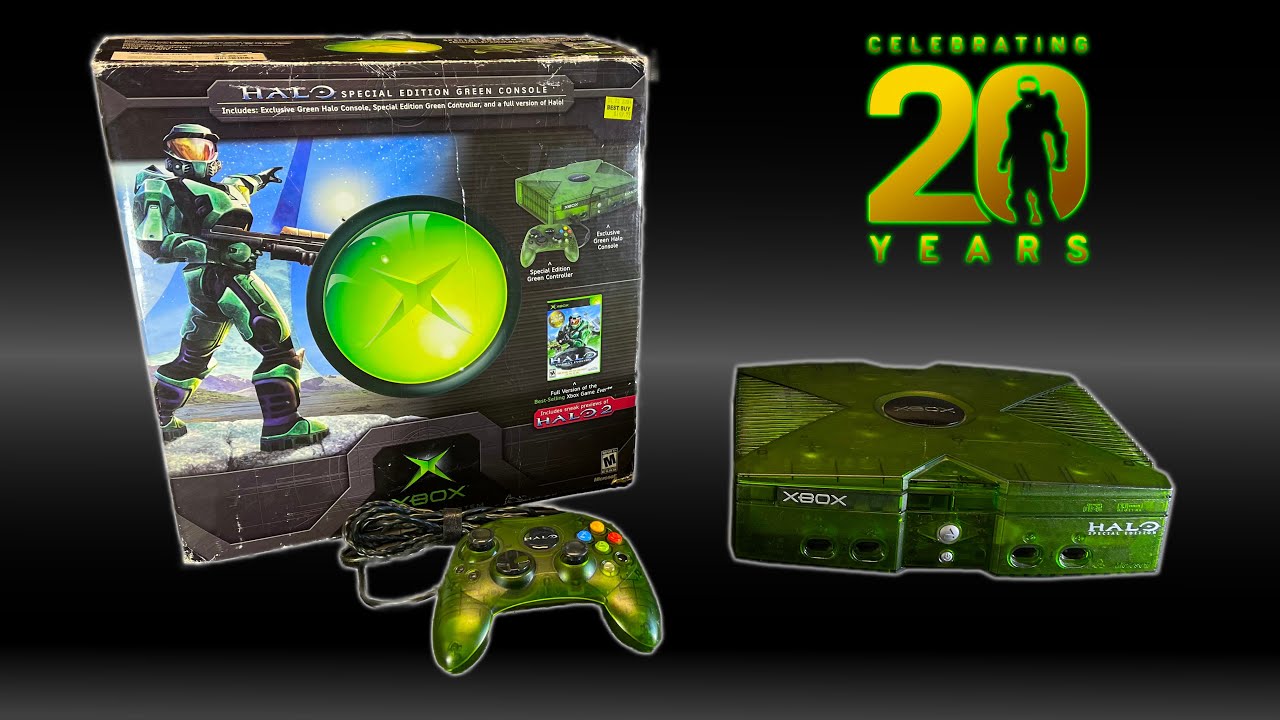 Halo Edition OG Xbox Unboxing