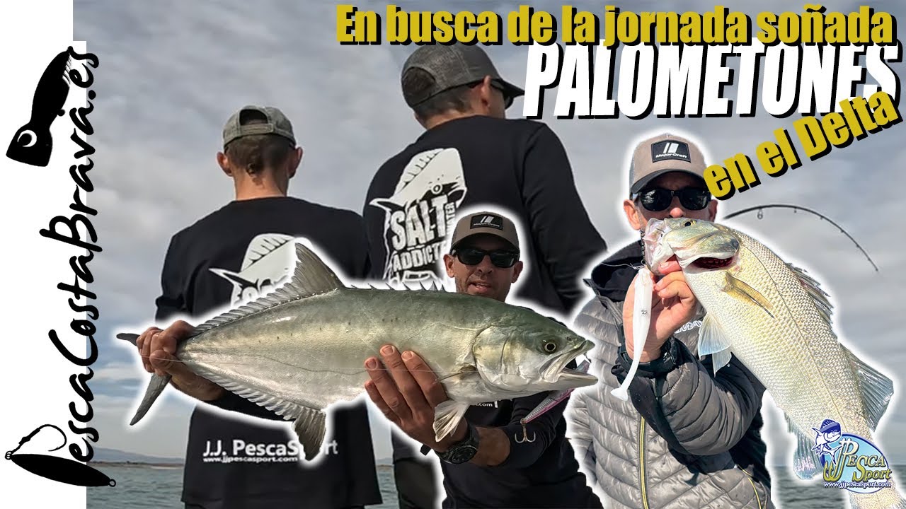 ¡PALOMETONES! En busca de la jornada soñada en el DELTA DEL EBRO