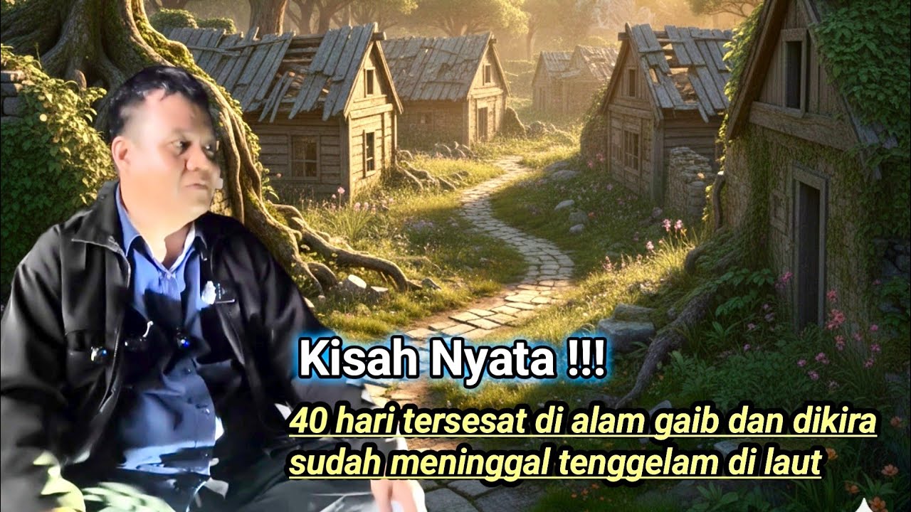 Ngeri !! Kisah nyata 40 hari tersesat di alam gaib dan dikira tenggelam di laut