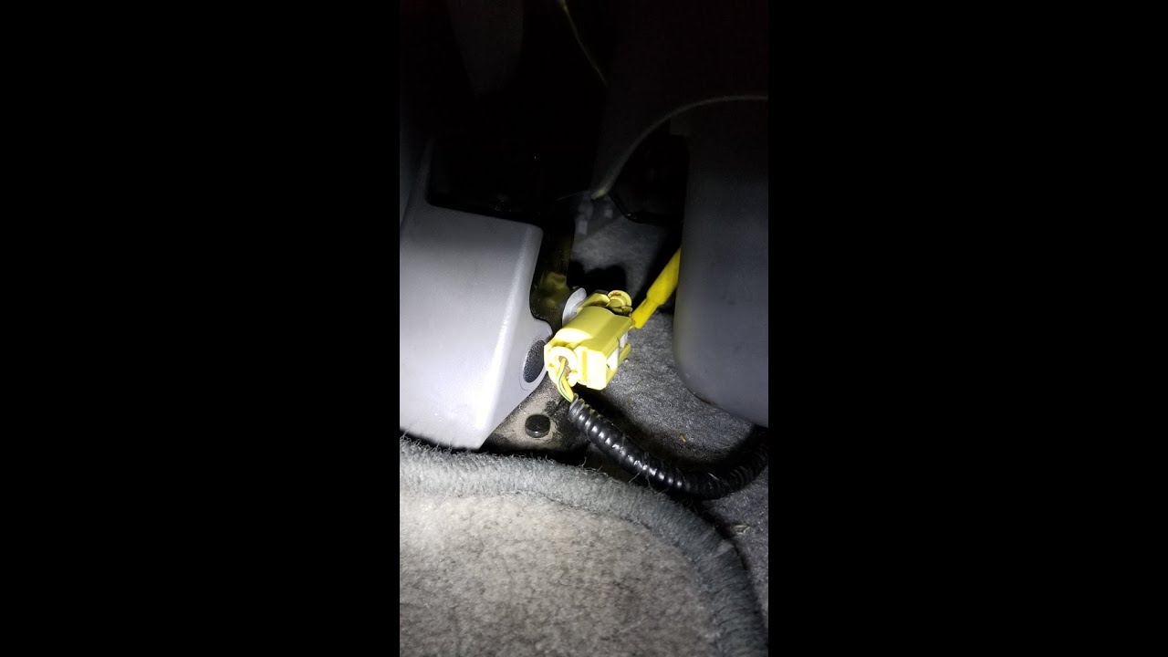 2006 Toyota Sienna Airbag Warning Light Fix