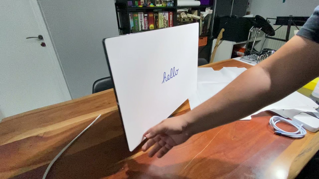 Ανοιγουμε πρωτοι το νεο iMac 2021 blue unboxing greek