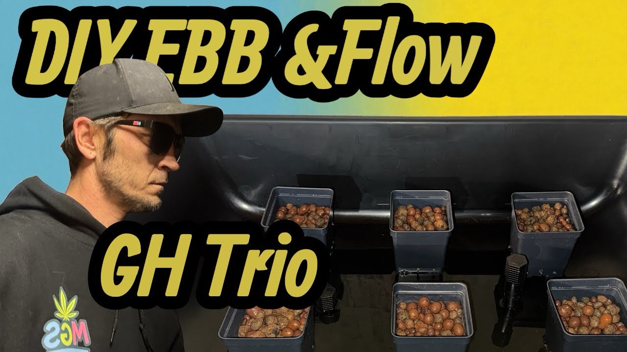 Самостоятельная сборка гидропонной системы Ebb & Flow | Установка контейнера на 27 галлонов + три...