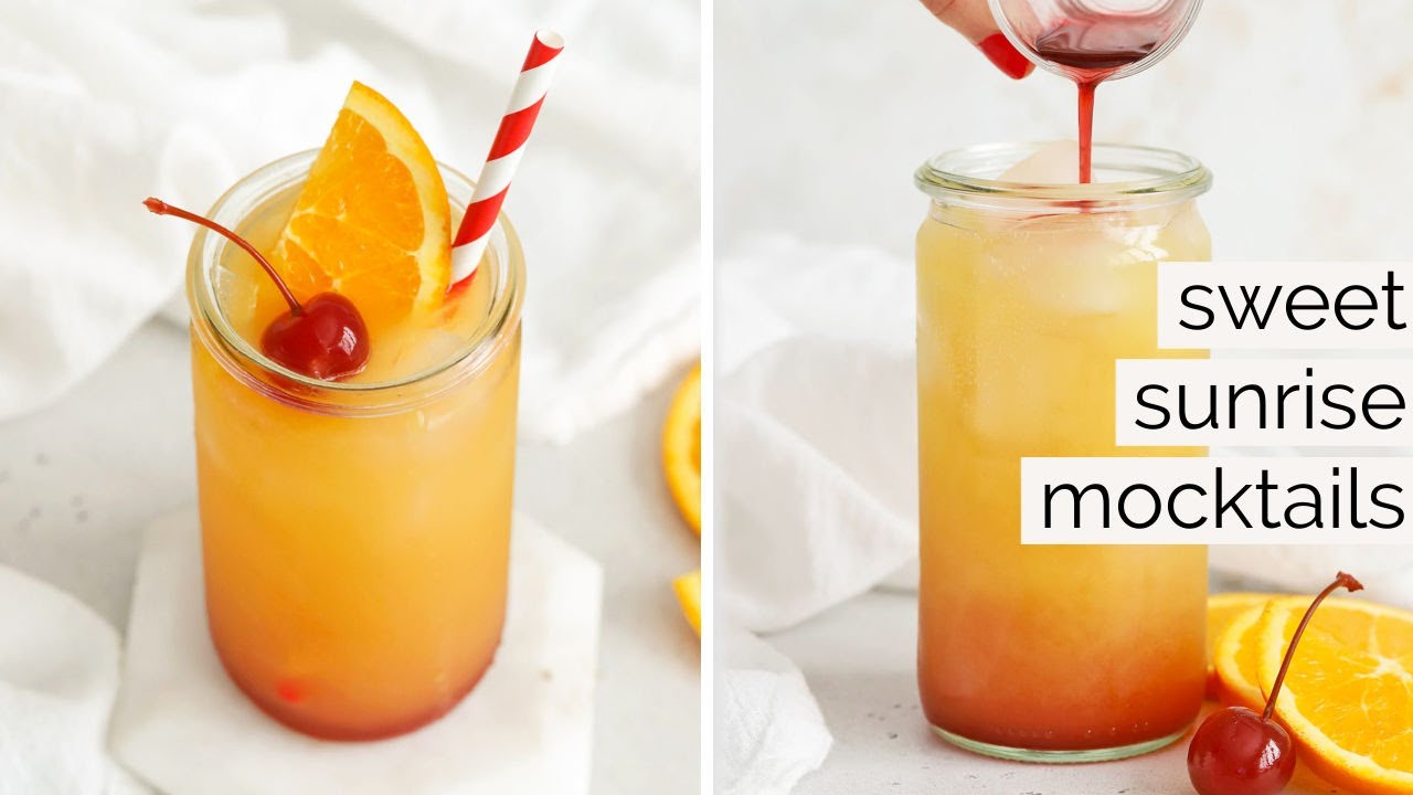 Sweet Sunrise Mocktail (Virgin Sunrise)
