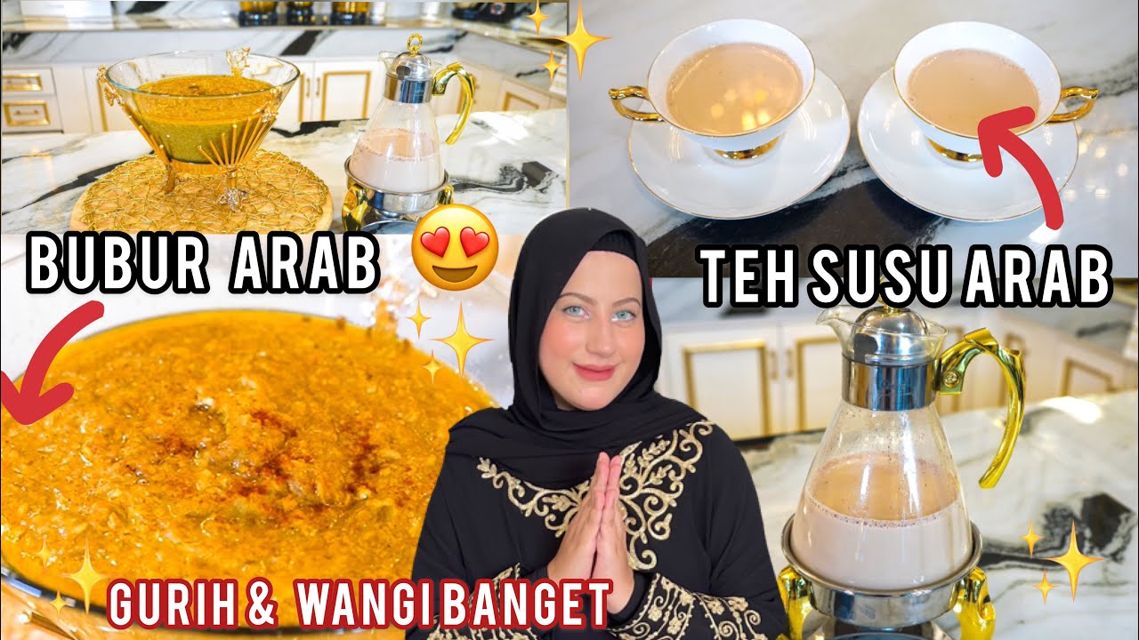 COOKING WITH TASYI EP 88 - RESEP BUBUR ARAB DAN TEH SUSU ALA TASYI | COCOK UNTUK BERBUKA PUASA!