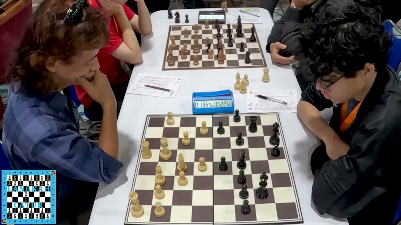 IM Awam Wahono VS FM Satria Duta Cahaya, 15th JAPFA CHESS FESTIVAL 2025 OPEN