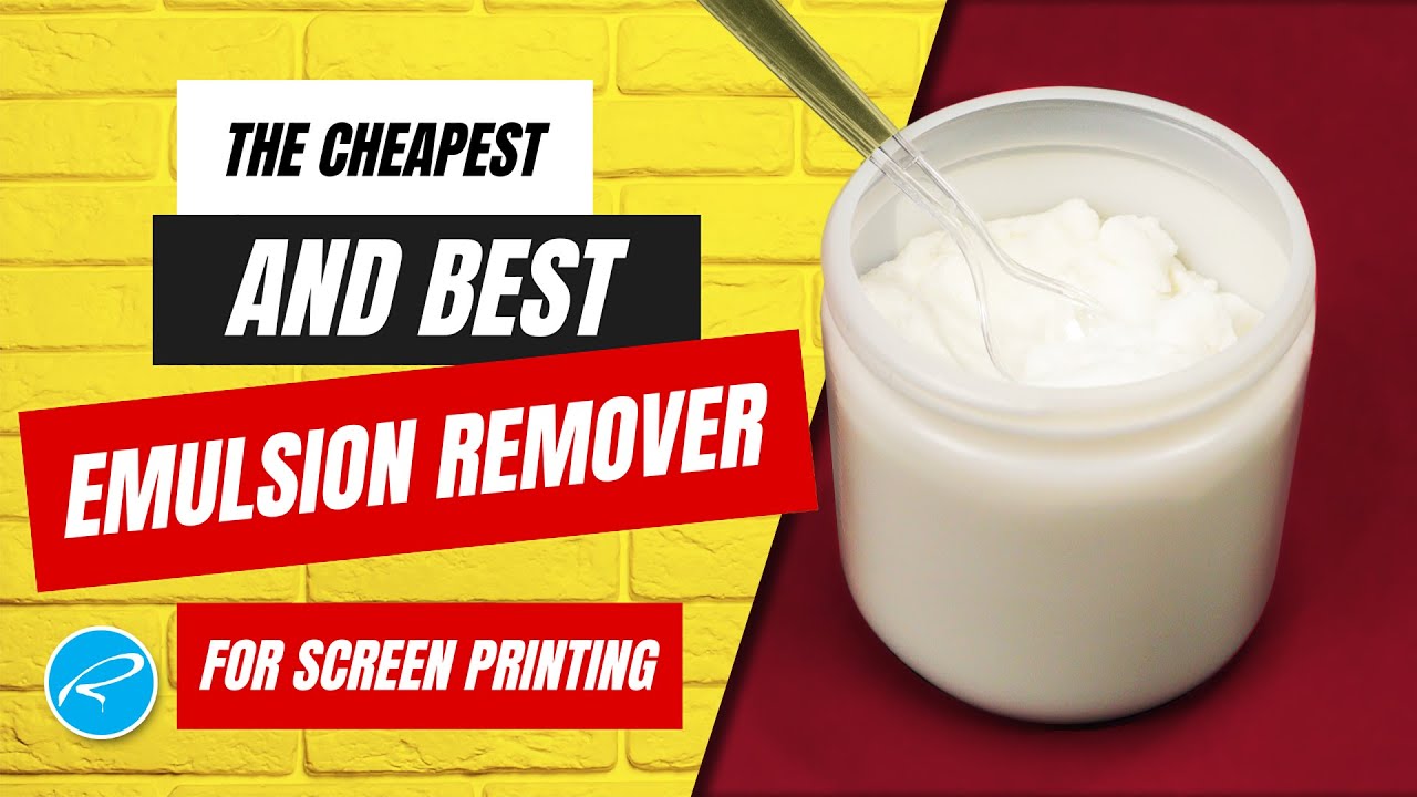 Is powdered emulsion remover the most economical option for reclaiming screen printing screens?