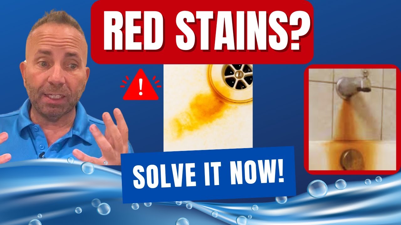 Red Residue from Water? Learn How to Fix It | Angel Water, Inc