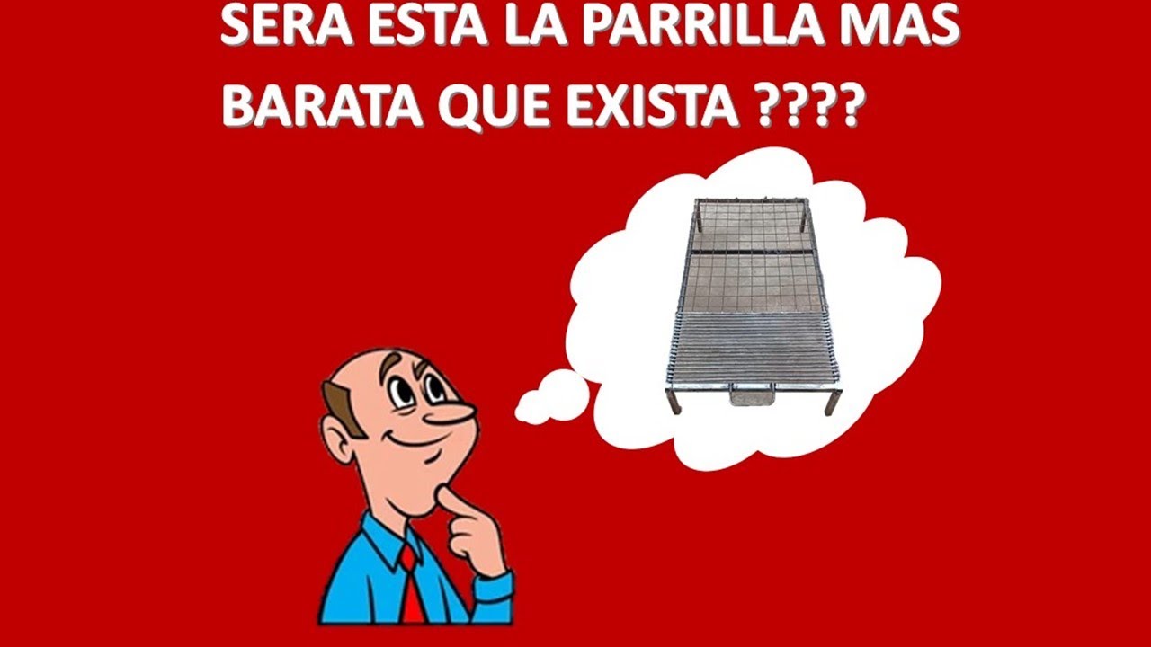 COMO HACER  LA PARRILLA MAS ECONOMICA  Y MAS SENCILLA DE TODAS 🤭🤭🤭