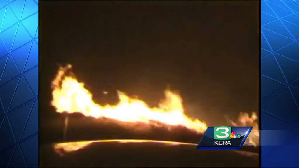 Sheriff dashcam video reveals explosiveness of Valley Fire