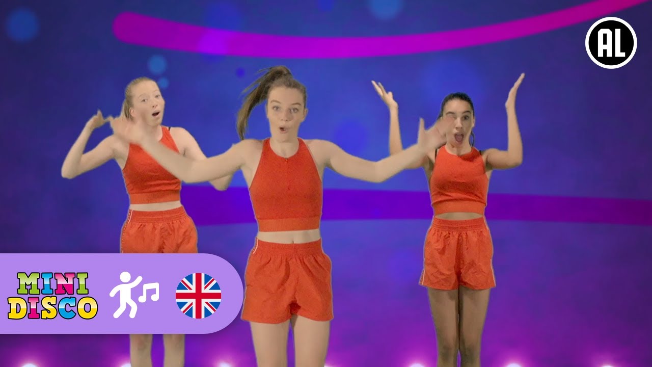 HEAD SHOULDERS KNEE AND TOE | Songs for Kids | How To Dance | Mini Disco