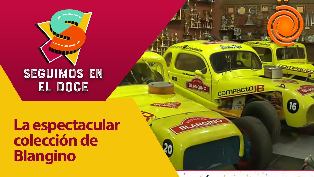 Blangino muestra su impresionante colección de autos (CON BLOOPER INCLUIDO)
