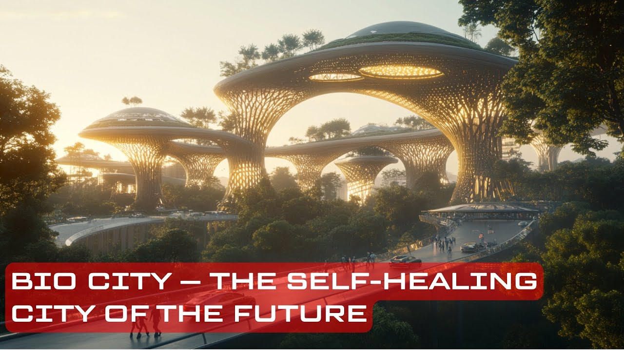 BIO CITY &ndash; THE SELF-HEALING CITY OF THE FUTURE | Inspired by Science Fiction