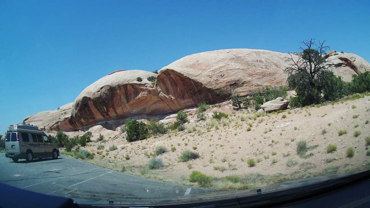 Moab to Canyonlands and back 60P Ultralapse