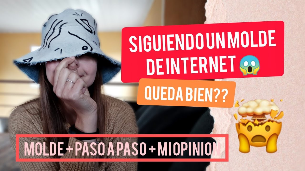 DIY BUCKET HAT✂️ - cómo hacer un PILUSO / gorro pescador |PASO A PASO|
