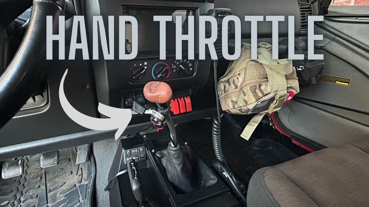 Installing Teraflex Hand Throttle in Jeep TJ LJ