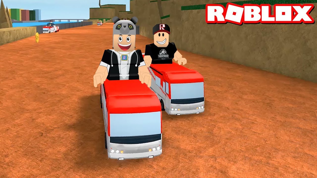 Sona Giden Kazanır! Macera Otobüsüne Bindik - Panda ile Roblox Ro-Trip