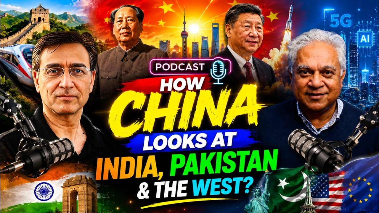 Jak Chiny postrzegają Indie, Pakistan i Amerykę? Poruszająca dyskusja! Moeed Pirzada i Javed Hassan