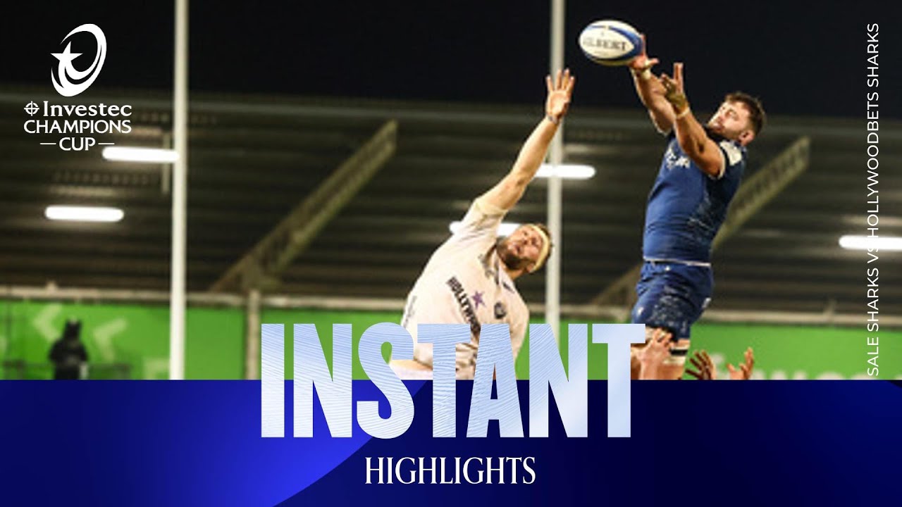 Battle of the Sharks |&nbsp;Sale Sharks&nbsp;v Hollywoodbets Sharks&nbsp;|Investec Champions Cup Instant Highlights