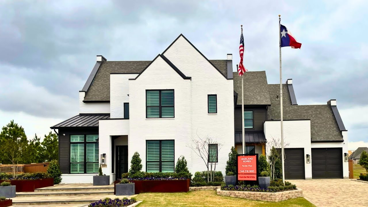 Katy TX New Construction Home Tour | Highland Homes Varese Floor Plan | Elyson Community