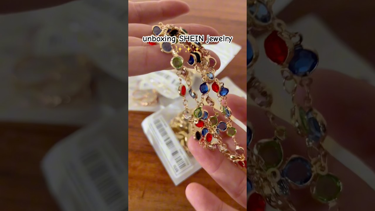 #unboxing #jewellery #jewelry #shein #haul #sheinhaul #sheinunboxing