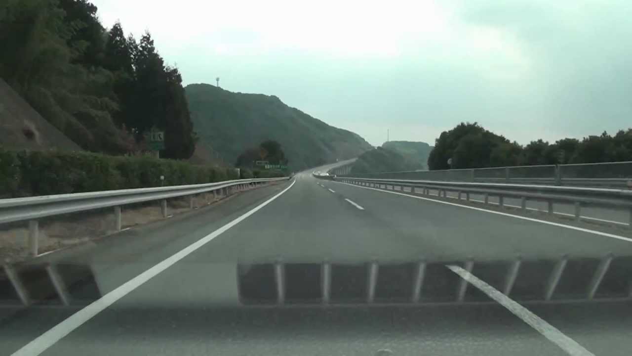 長崎自動車道　下り　大分道・井上PA→鳥栖JCT→大村IC