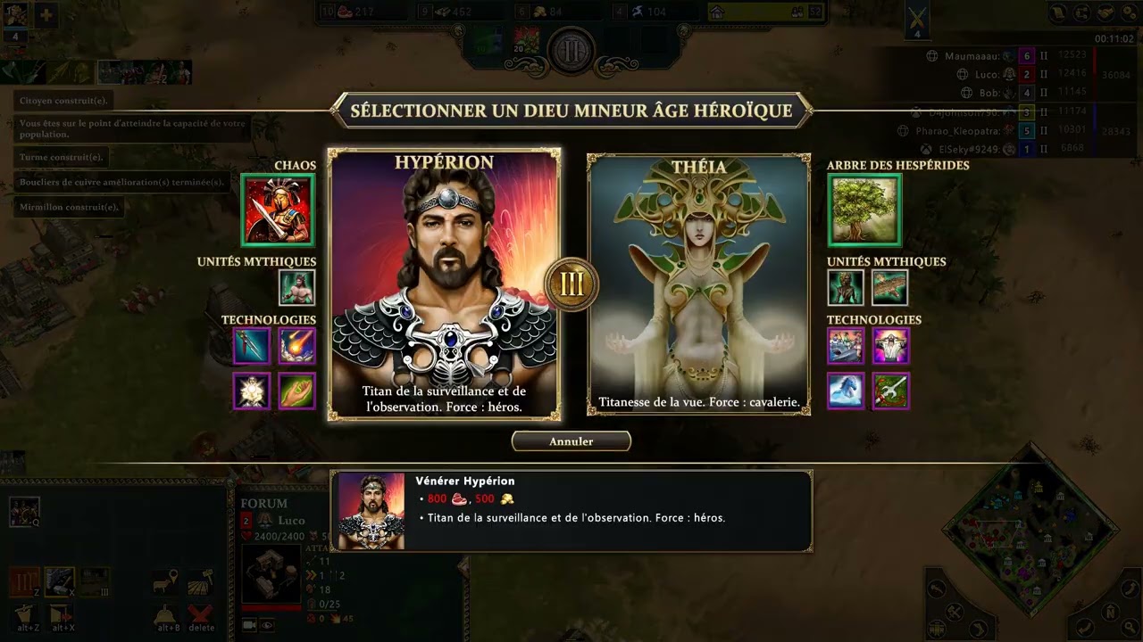 Age Of Mythology Retold: 3 VS 3 live