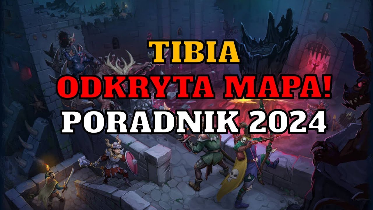 [Tibia Poradnik 2024] - Jak Odkryć Mapę w Tibii- Tibia Map 100%