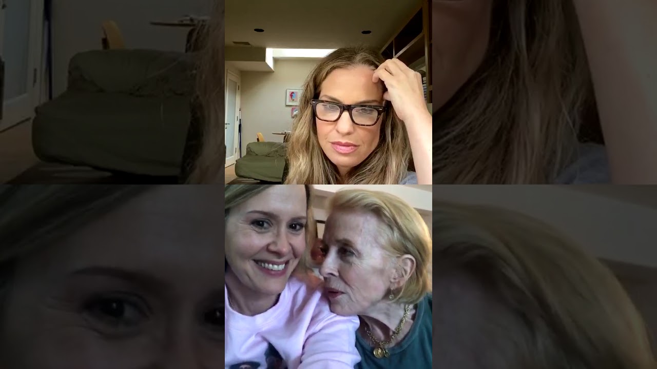 Sarah Paulson and Holland Taylor live with Leslie Grossman 10.31.20