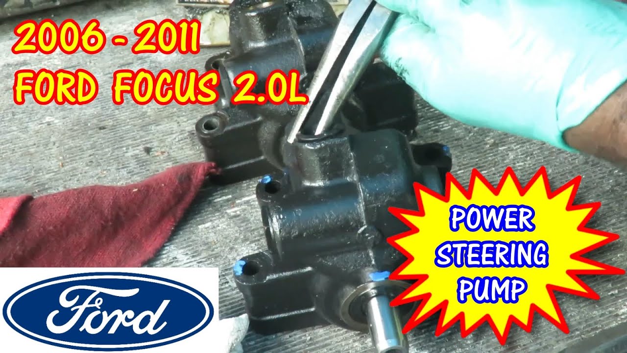 Ford Focus and Transit Connect Power Steering Pump Replacement