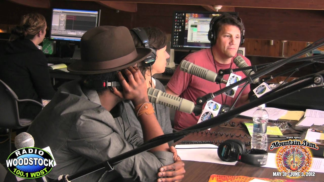 Gary Clark Jr. Interview - Mountain Jam VIII - Radio Woodstock 100.1 WDST