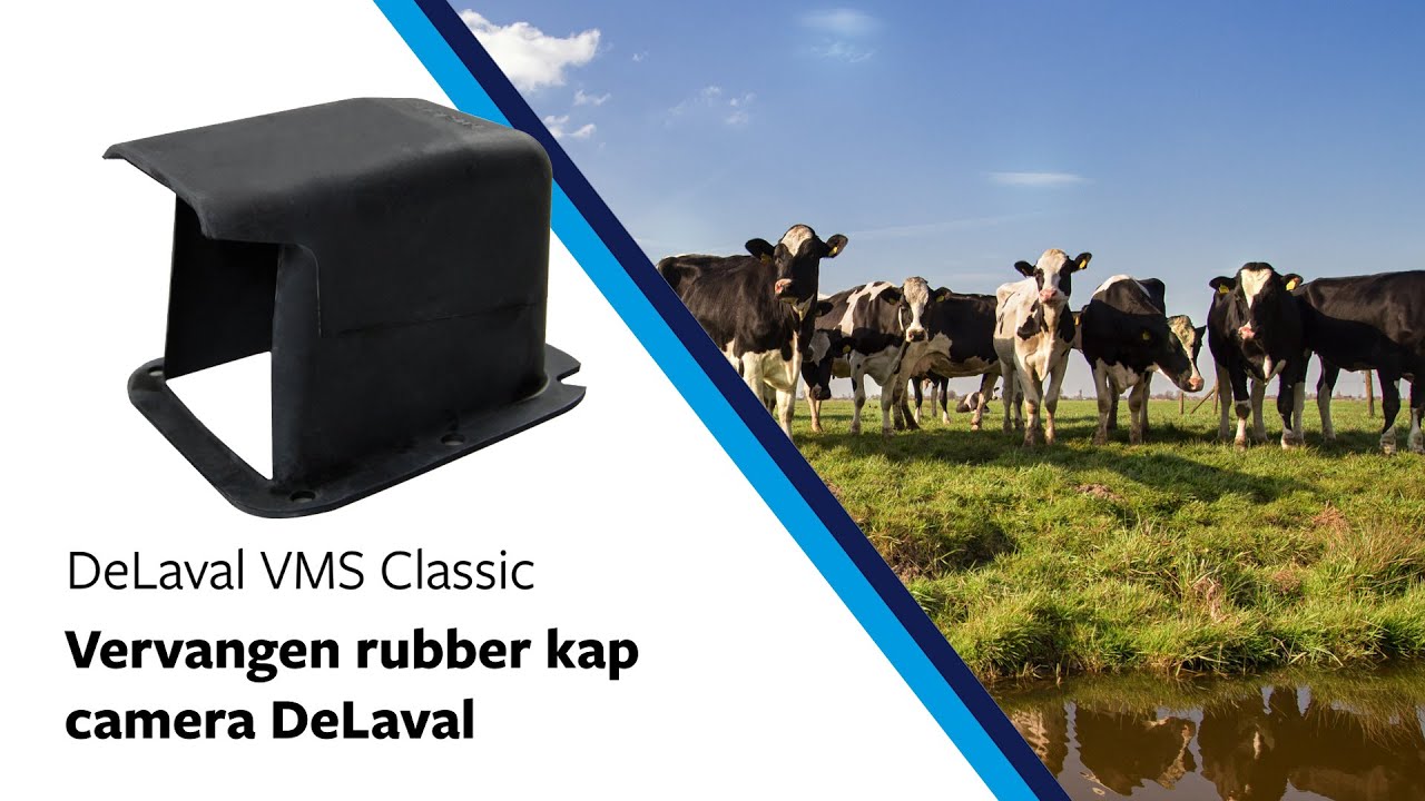 Instructievideo rubber camerakap DeLaval VMS Classic NL