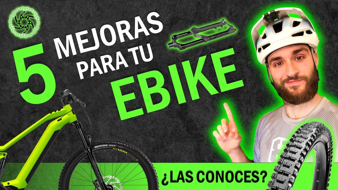 📣 5 CONSEJOS para MEJORAR tu ⚡️ EBIKE por POCO DINERO 💶