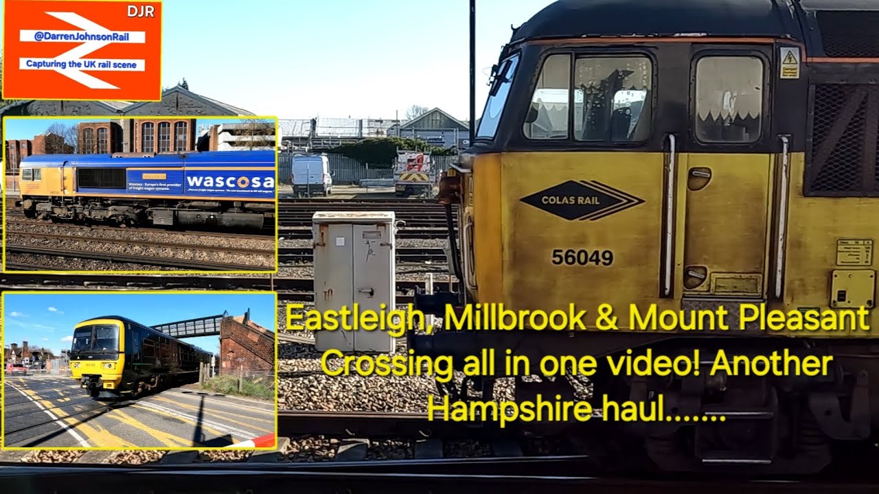 The Hampshire adventures continue.... Eastleigh, Millbrook & Mount Pleasant Crossing!