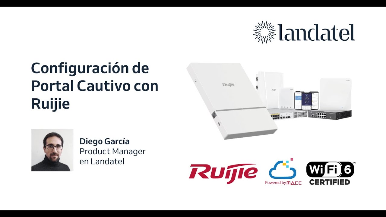 Tutorial: Configuración de Portal Cautivo con Ruijie