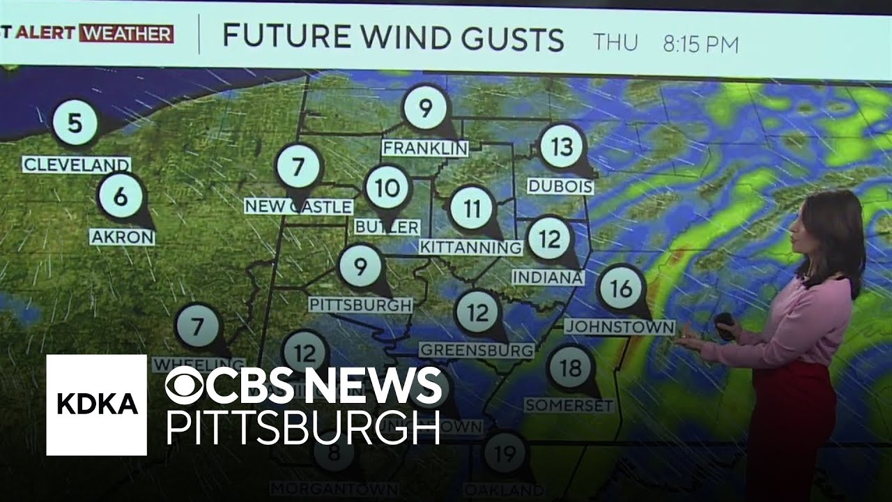 KDKA-TV Afternoon Forecast (2/10)