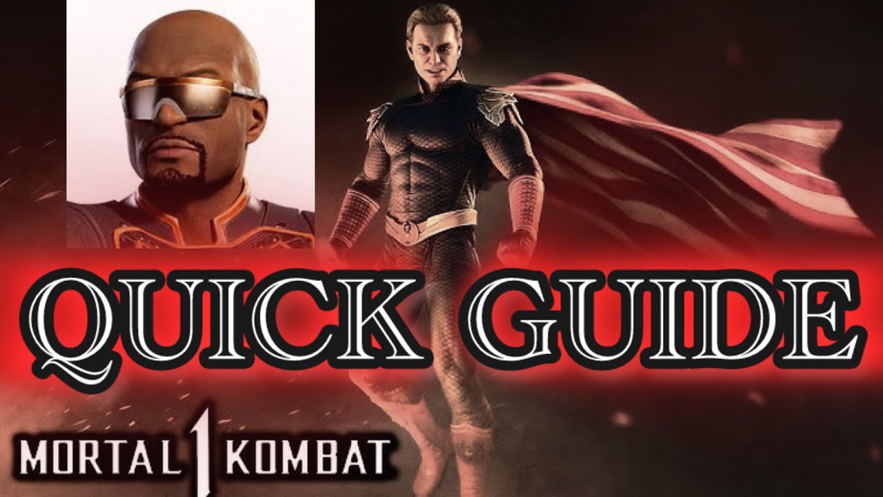HOW TO PLAY HOMELANDER/DARRIUS IN MK1! (Quick Guide)