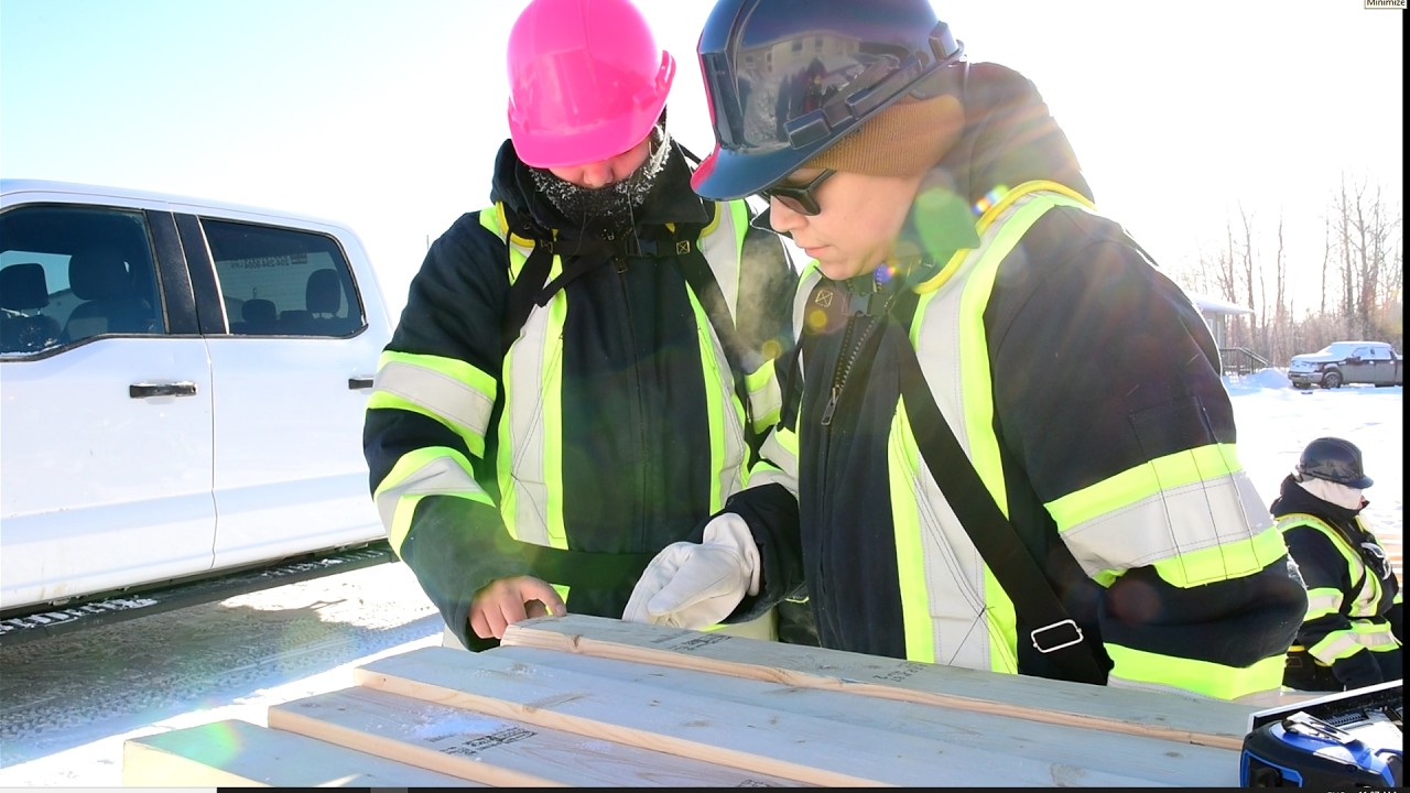 MCSC Framer Course at St. Theresa Point Ansininew Nation