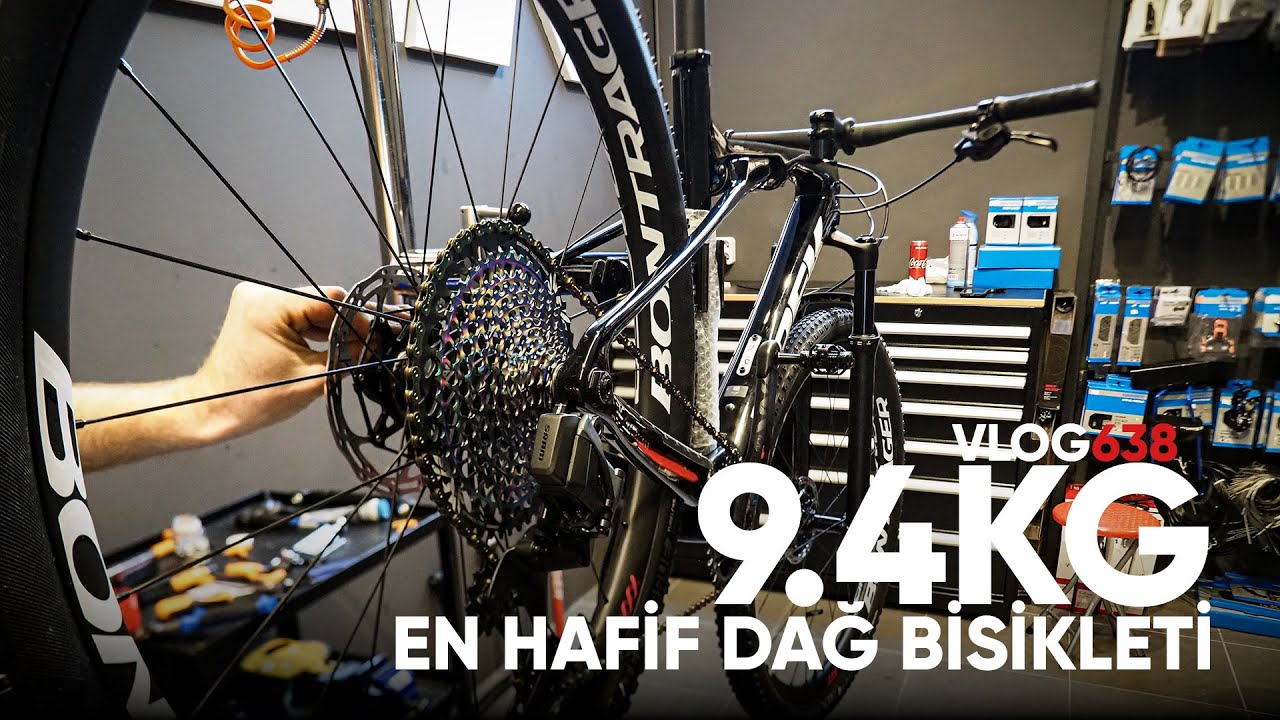 En hafif dağ bisikleti montajı 9.4kg - Trek SuperCaliber 9.9 | Asla Durma Vlog638